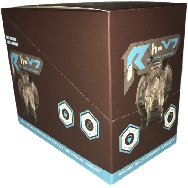 Rhino RHV7 Male Enhancement Pill (Box of 30 Pills)