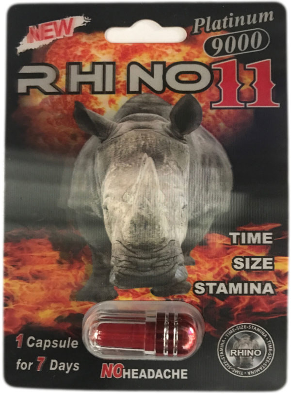 Rhino 11 Platinum 9000 Male Sexual Enhancement Pill