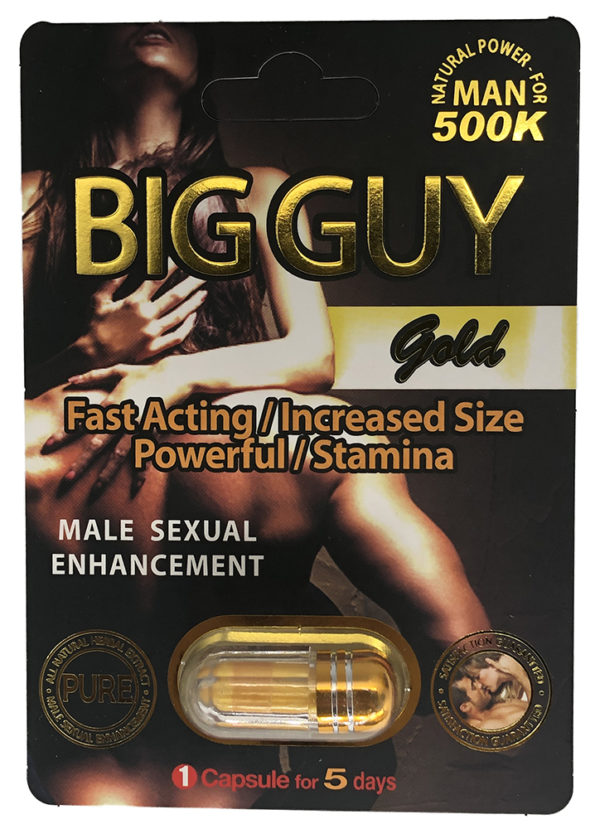 Big Guy Gold Male Sexual Performance Enhancement Pill