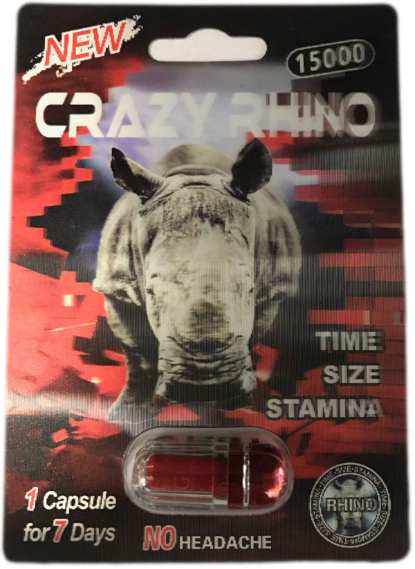 Crazy Rhino 15000 Male Sexual Enhancement Pill