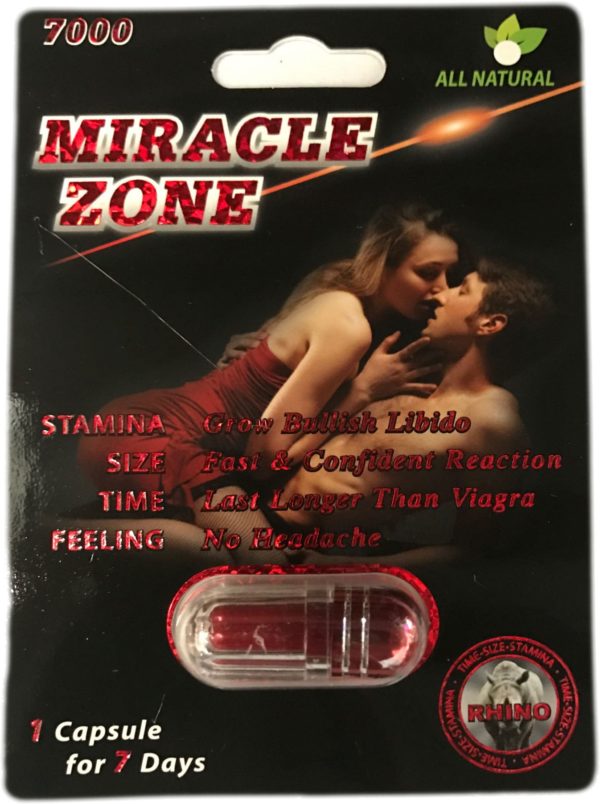 Miracle Zone 7000 Male Sexual Performance Enhancement Pill