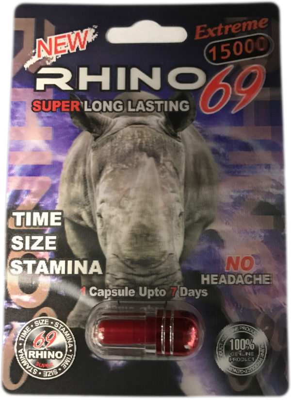 Rhino 69 15000 Extreme Male Sexual Enhancement Pill