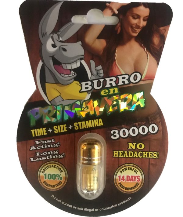 Burro En Primavera 30000 Male Sexual Enhancement Pill