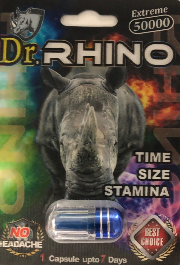 Dr Rhino 5000 Extreme Men Sexual Supplement Enhancement Pill