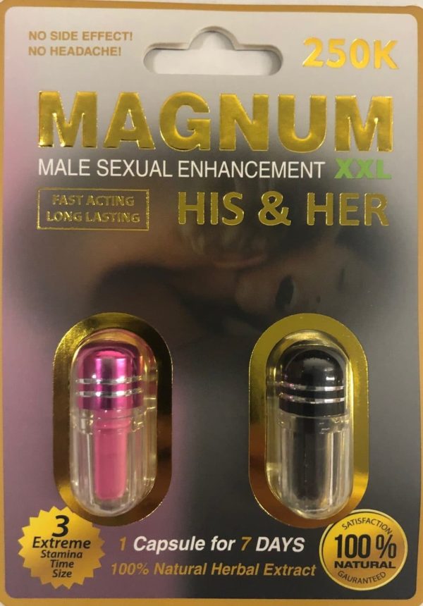 Magnum 250K His and Her Sexual Supplement Enhancement Pill