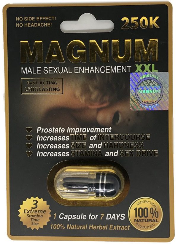 Magnum 250K BLACK XXL Sexual Supplement Enhancement Pill