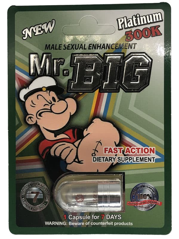 Mr. Big Platinum 300k Male Sexual Performance Enhancement Pill