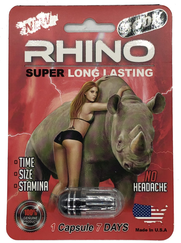 Rhino 500K Male Sexual Supplement Enhancement Pill