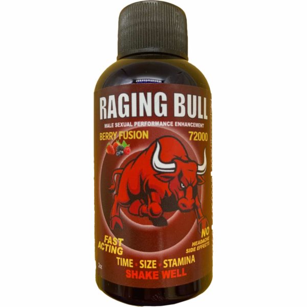 Raging Bull Sexual Enhancement Drink Bottle
