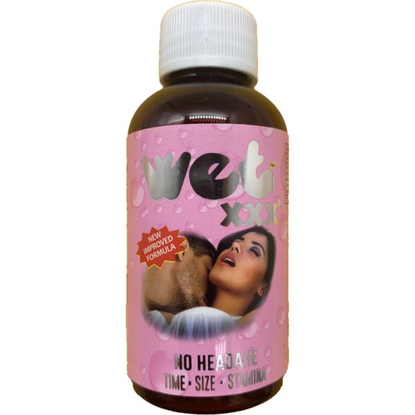 Wet XXX Sexual Enhancement Drink Bottle