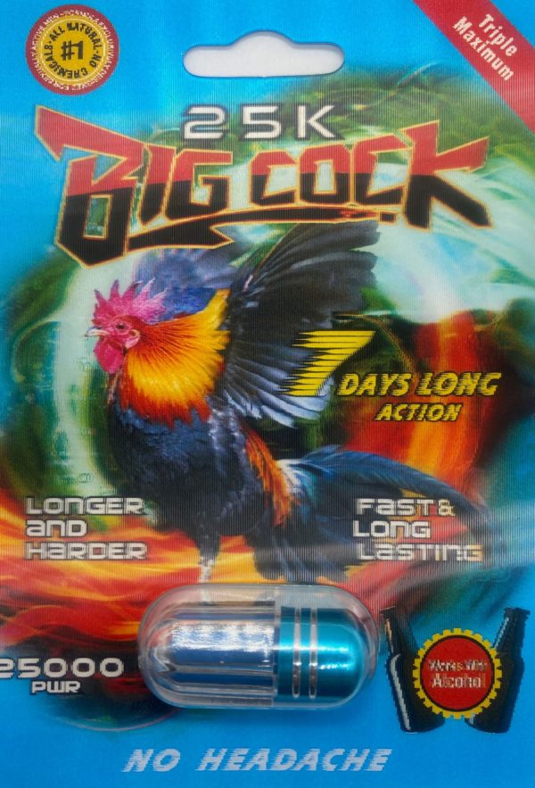 Big Cock 25K Men Sexual Supplement Enhancement Pill