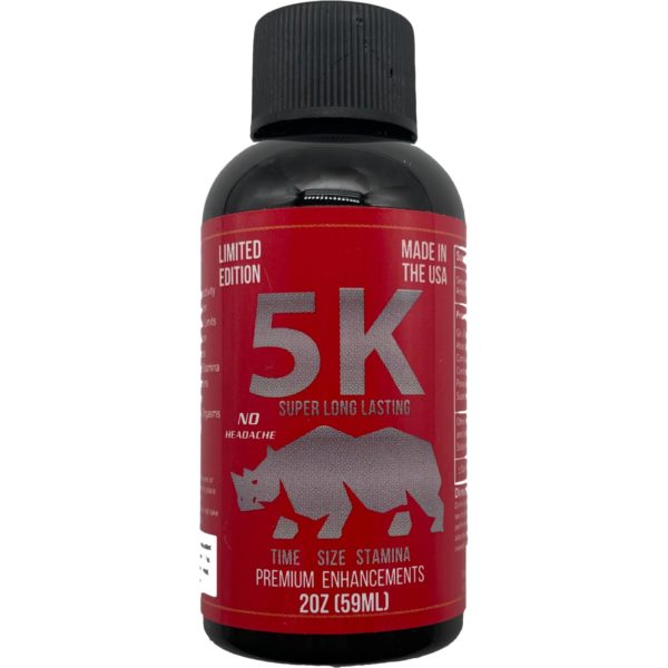 Rhino 5K Sexual Enhancement Drink Bottle
