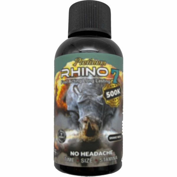 Rhino 7 Sexual Enhancement Drink Bottle