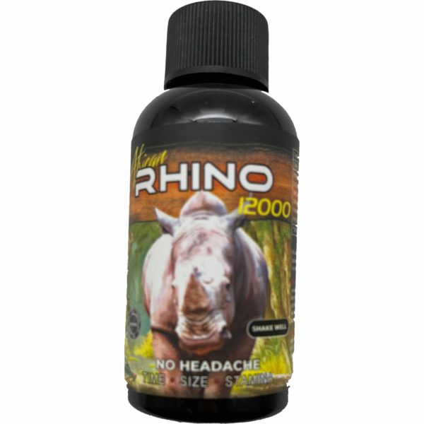 African Rhino 12000 Sexual Enhancement Drink Bottle