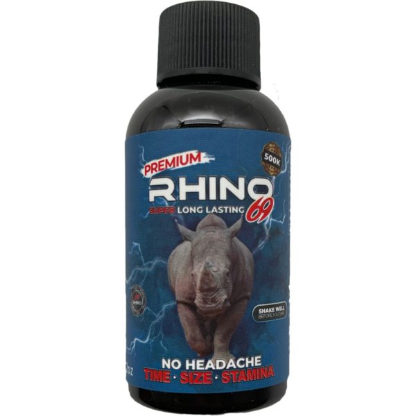 Rhino 69 Premium Sexual Enhancement Drink Bottle