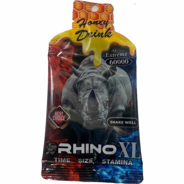 Rhino XL Extreme 60000 Sexual Enhancement Honey Drink