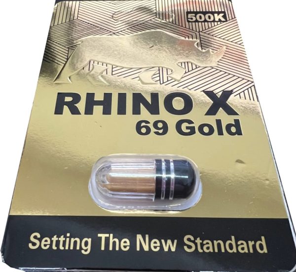 Rhino 69 X Gold Sexual Enhancement Pill