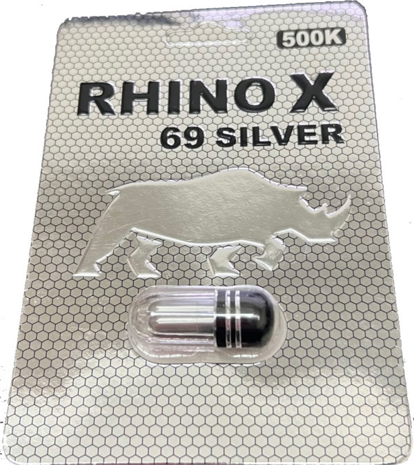 Rhino 69 X Silver Sexual Enhancement Pill
