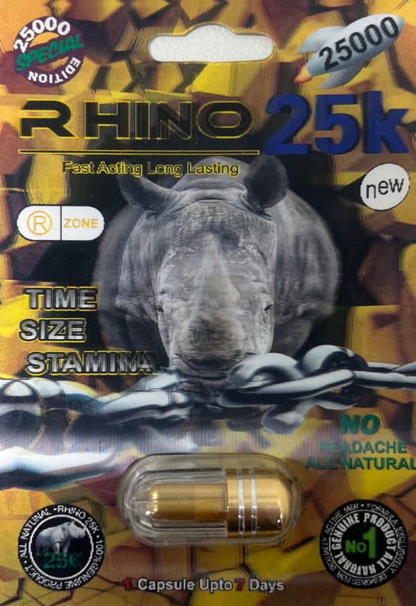 Rhino 25K Special Sexual Enhancement Pill